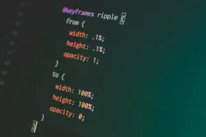 Créer un thème WordPress custom - code PHP sur écran de développement